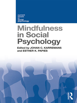 cover image of Mindfulness in Social Psychology